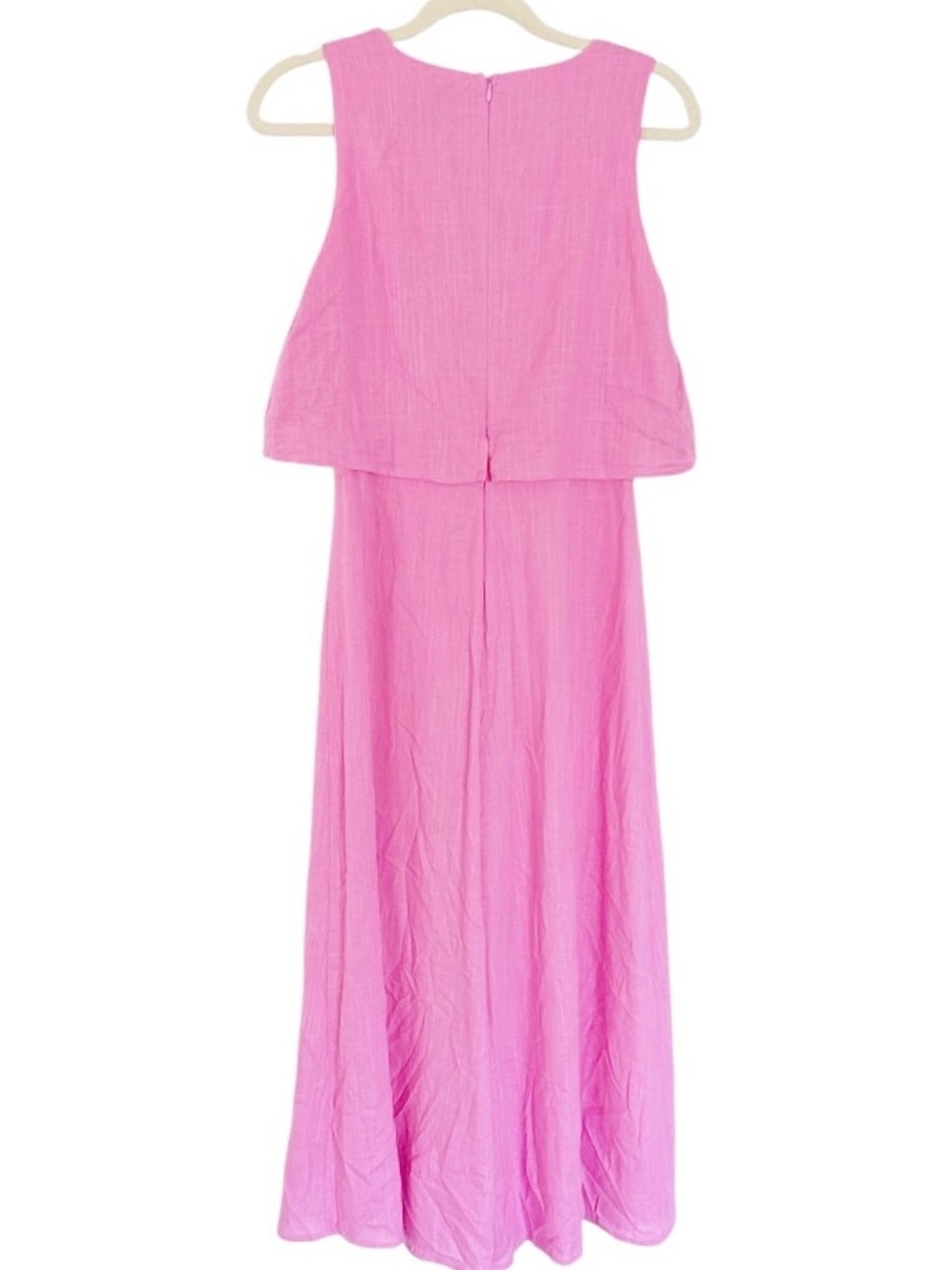 Petal & Pup MVN Femme Jumpsuit Size 0 Pink Linen Blend Wide Leg NEW With Tags - Picture 6 of 16